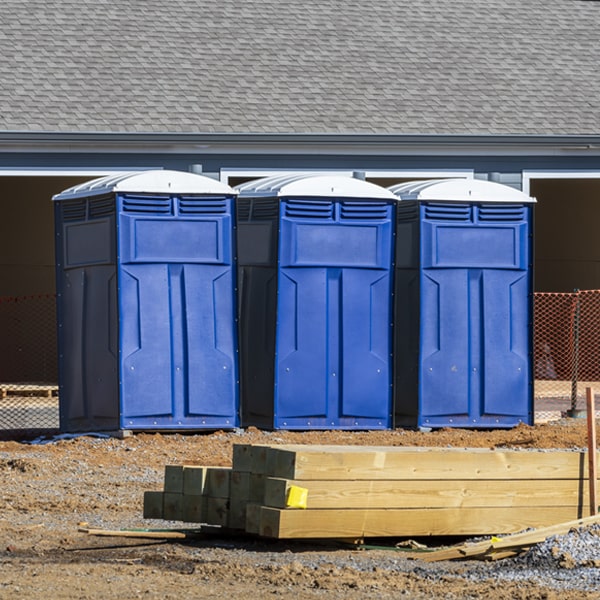 can i customize the exterior of the portable toilets with my event logo or branding in Walker California